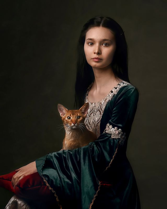 portait sony sigma 85  Lina & Puma фото превью