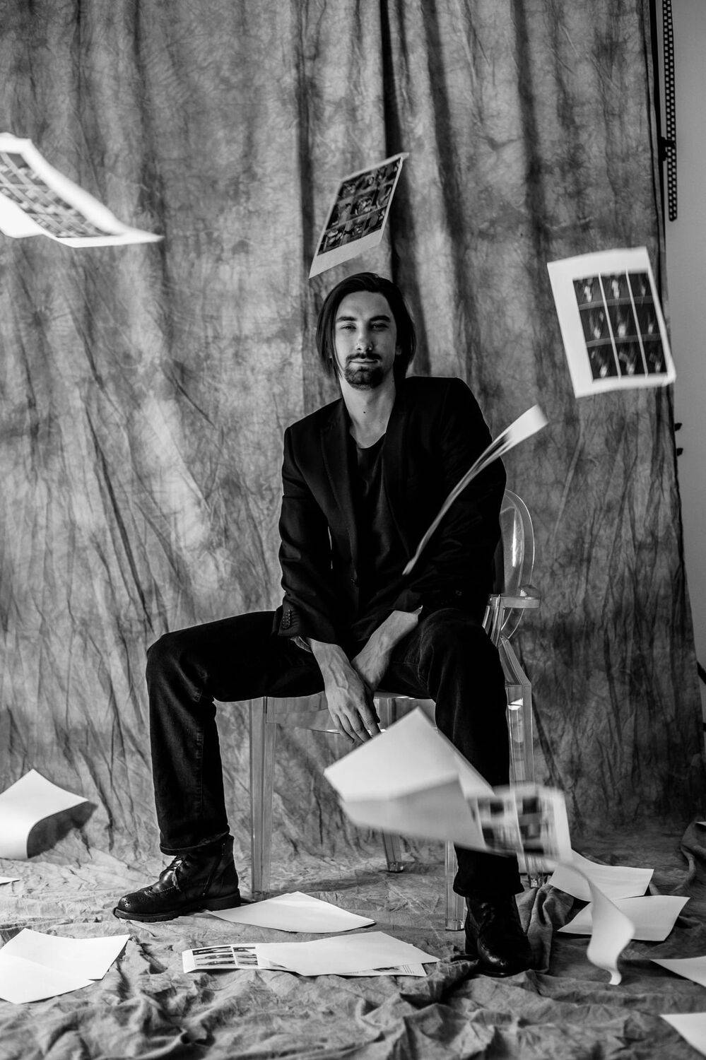 мужской портрет, студийный портрет, Элина Ларченкова