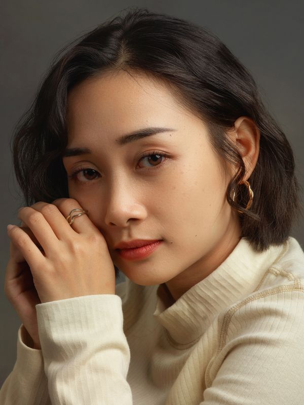 asian, vietnam, vietnamese, portrait, face, young, women, female, studio * * * фото превью