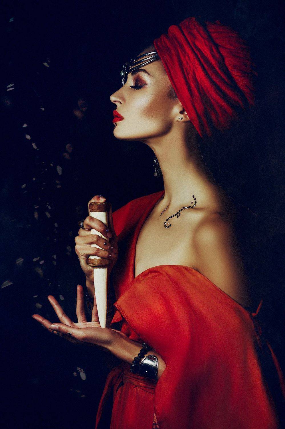 woman, portrait, studio, conceptual, art, Руслан Болгов (Axe)