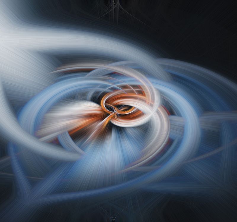 абстракция, фон, красочный, вихревой  фото превью