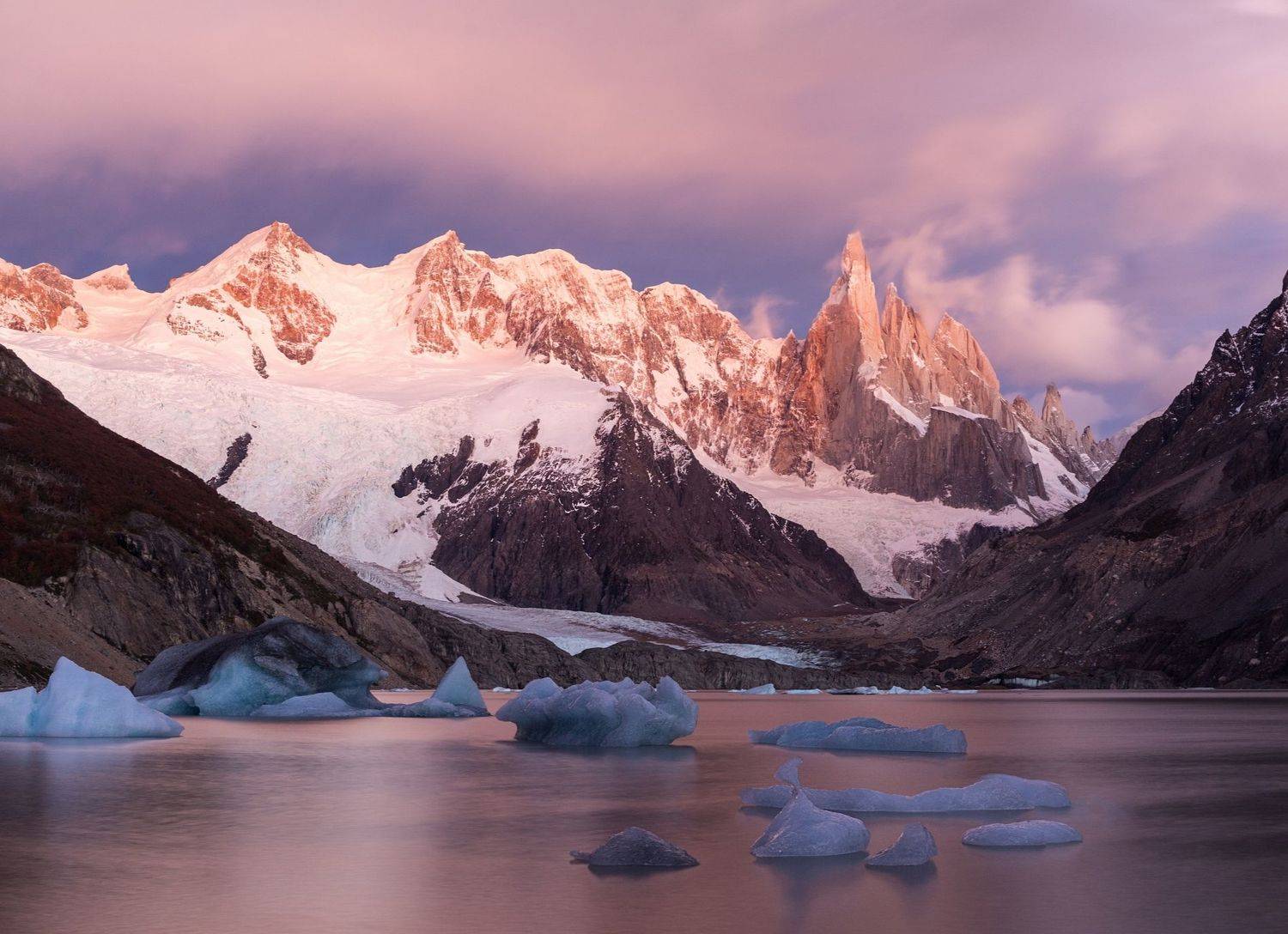 mountains, argentina, lce, Михаил Конарев