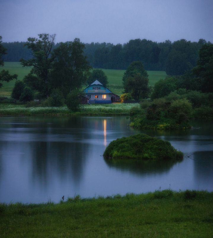 Дождливые сумерки в Верхосунье фото превью