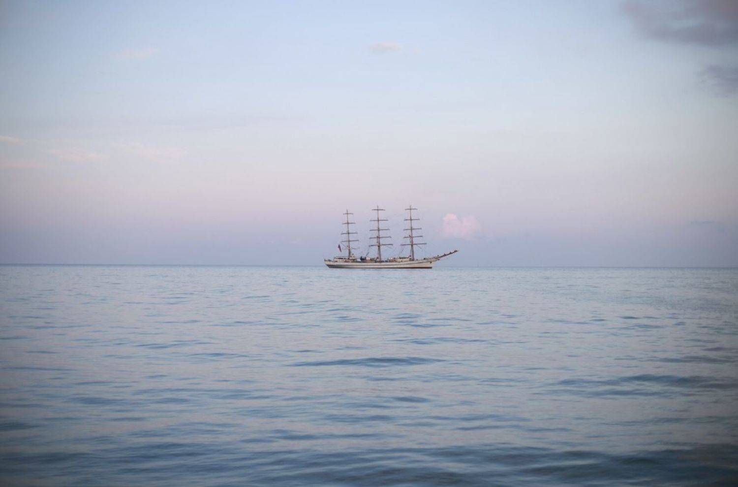 закат, пейзаж, море, парус, юг, Алёна Салтыкова