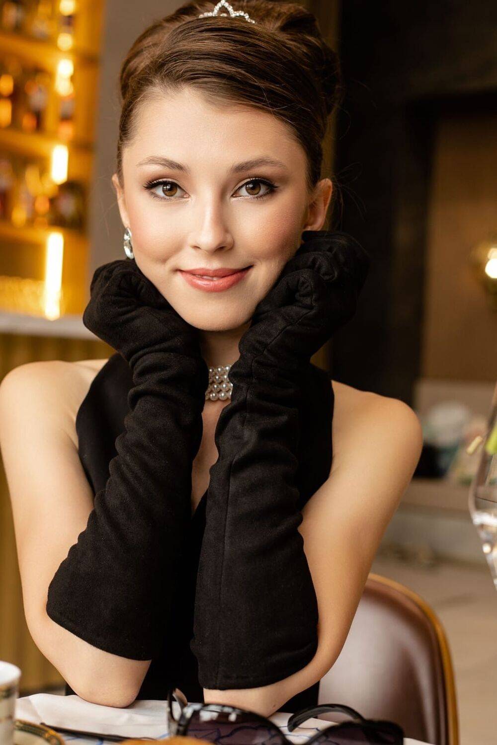 женский портрет, тиффани, студийный портрет, Элина Ларченкова