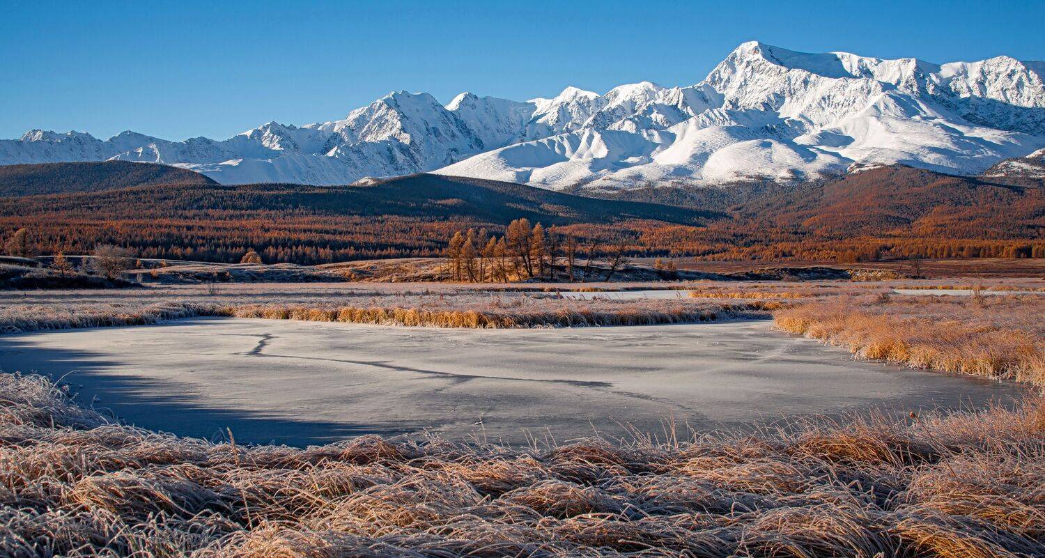 алтай. осень. горы., Евгений Дроботенко