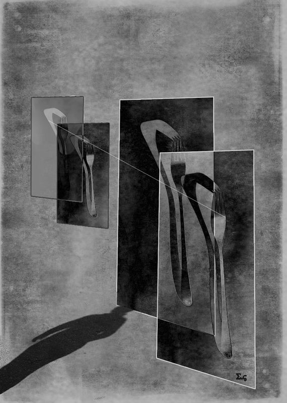 ВИЛКИ ТЕНИ FORK ОММАЖ фото превью