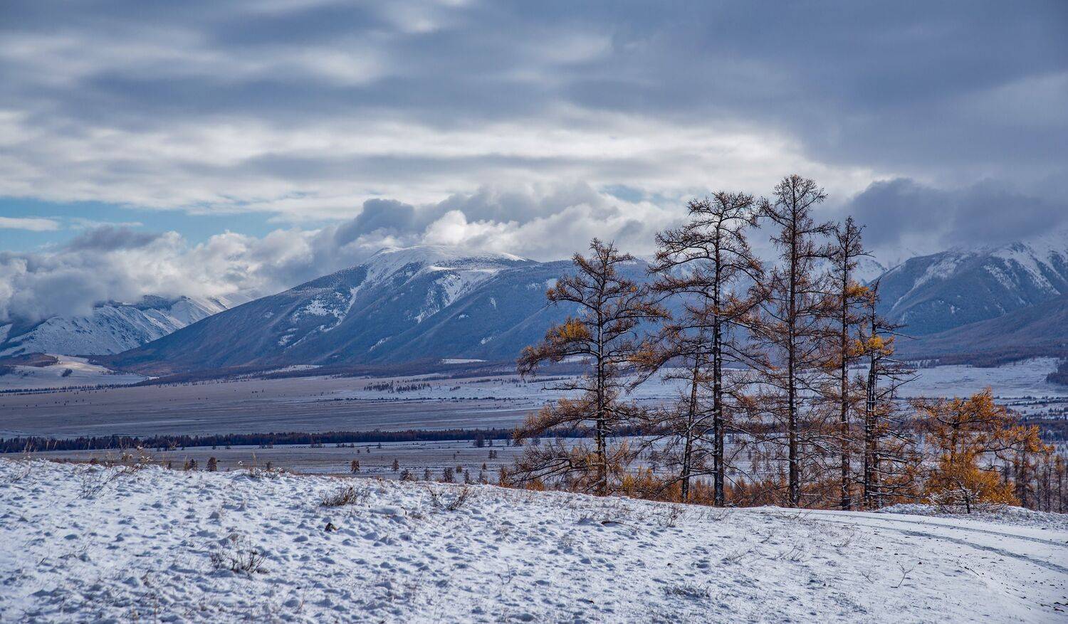 алтай. осень. горы., Евгений Дроботенко