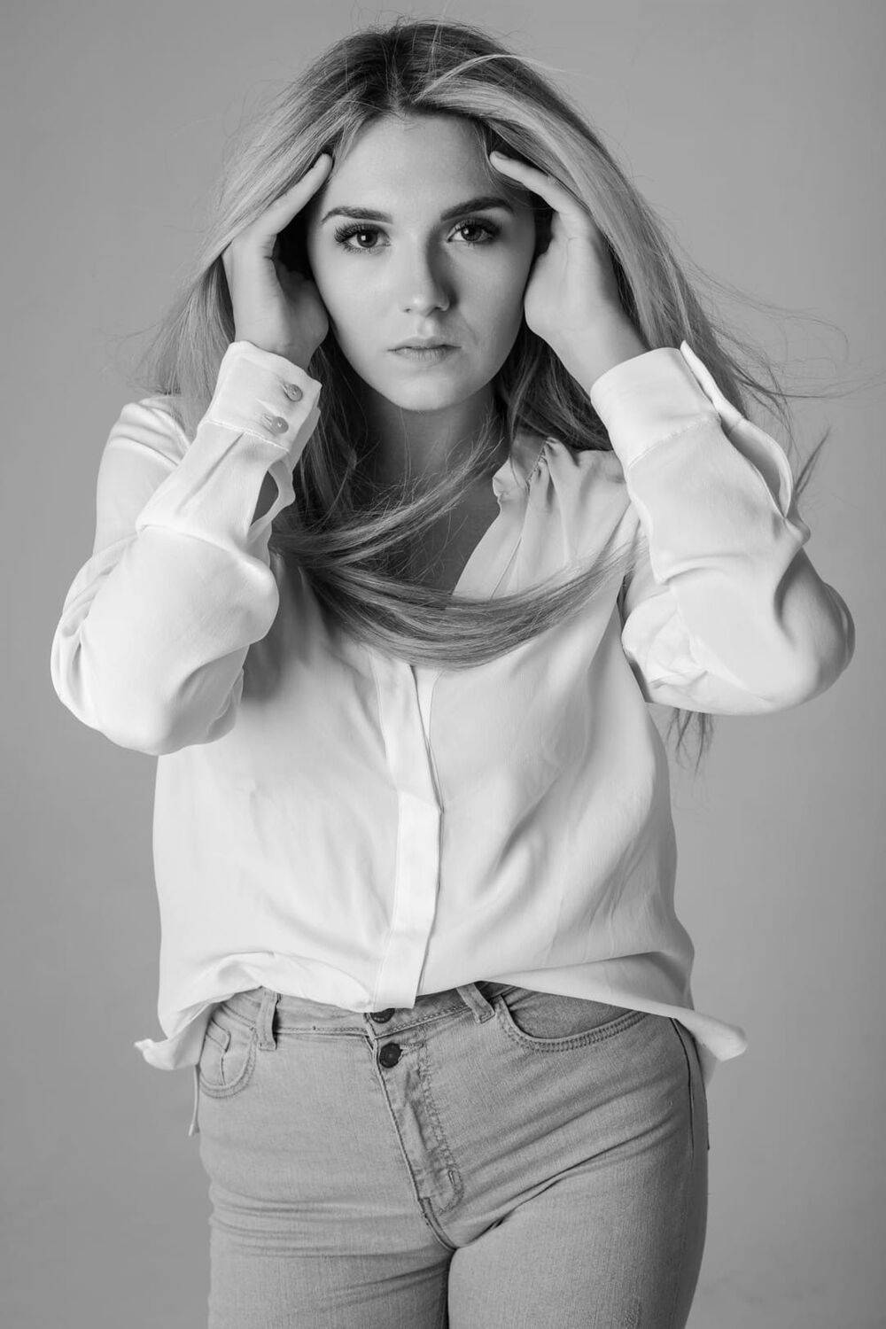 женский портрет, студийный портрет, Элина Ларченкова