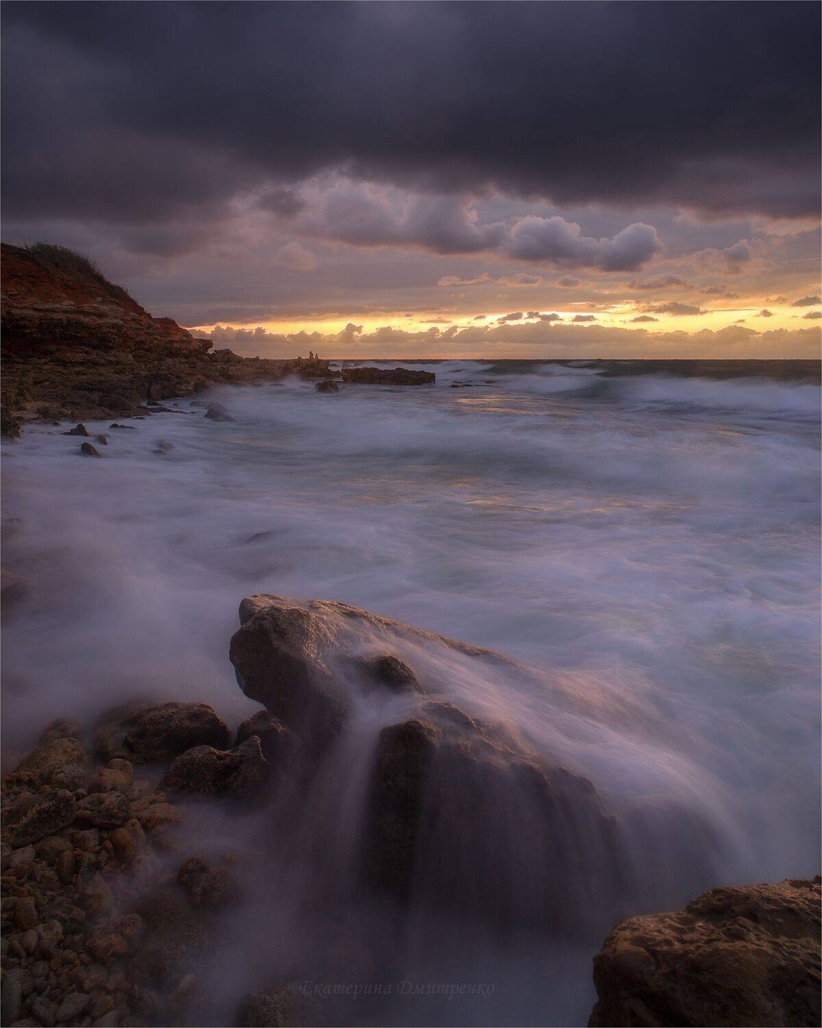 закат, пейзаж, севастополь, крым, море, небо, crimea, landscape, sunset, шторм, Дмитренко Екатерина