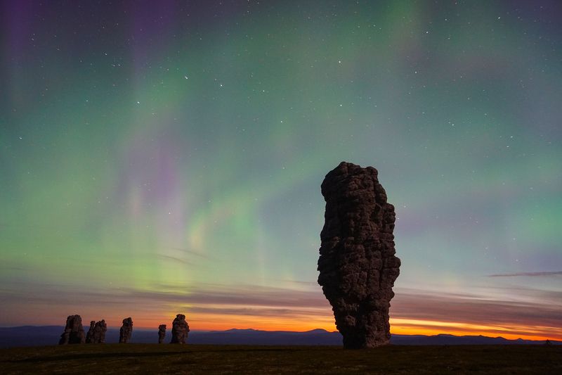 Сияние севера фото превью