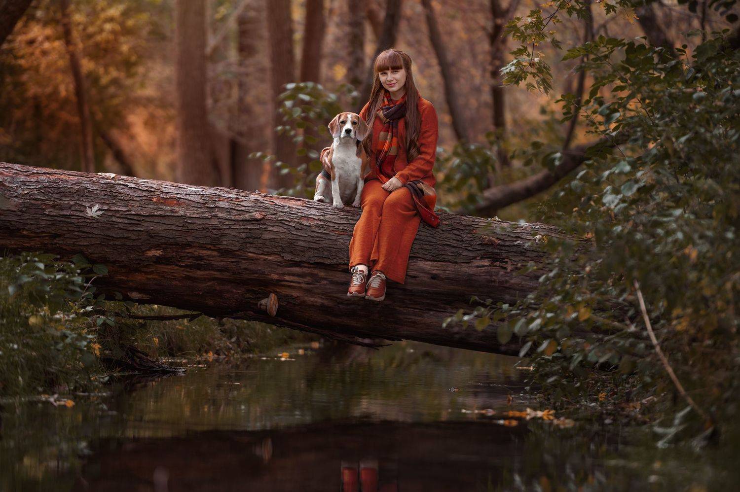 животные семейное фото фотопрогулка фото с собакой, Черняховский Виталий