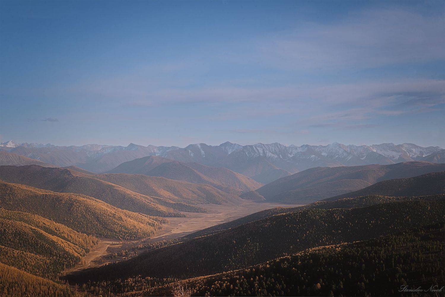 Алтай Осень Закат, Stanislav Novokreshchenov