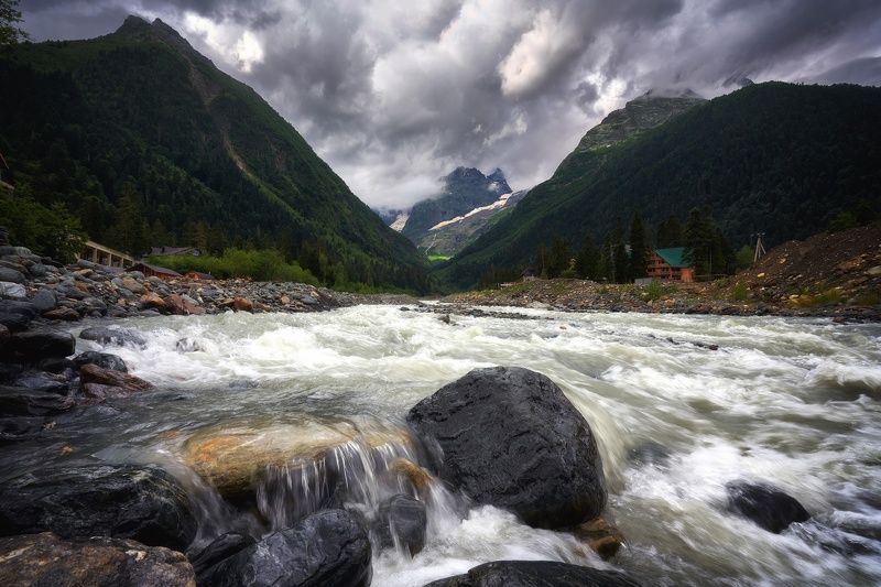 домбай dombay Домбай. Карачаево-Черкесская Республика фото превью