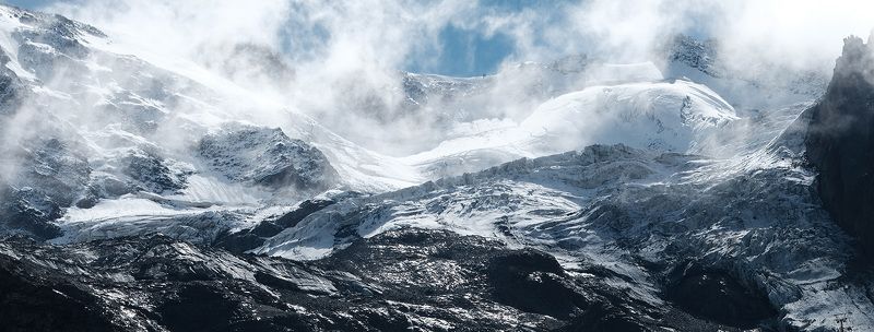 северная осетия - алания, горы Ледник фото превью