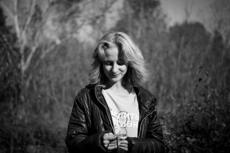 портрет, жанр, монохром, осень, природа ОСЕННИЙ МОНОХРОМ фото превью