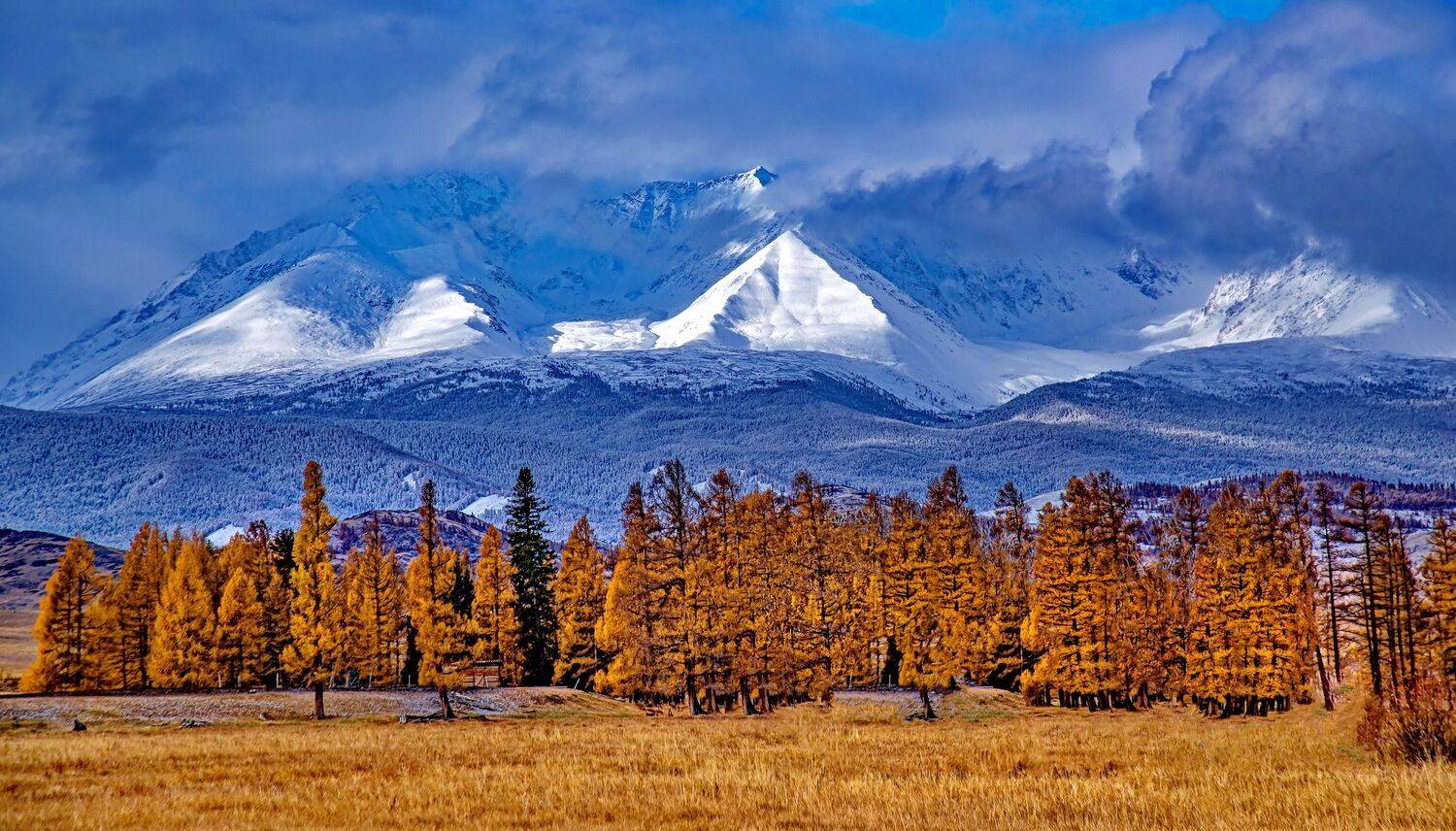 алтай. осень. горы., Евгений Дроботенко
