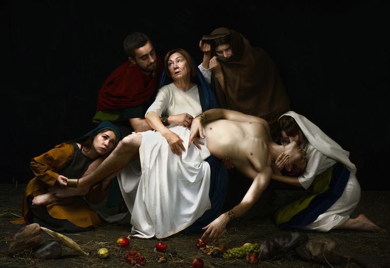 portait, fine art  Падение последнего Бога фото превью