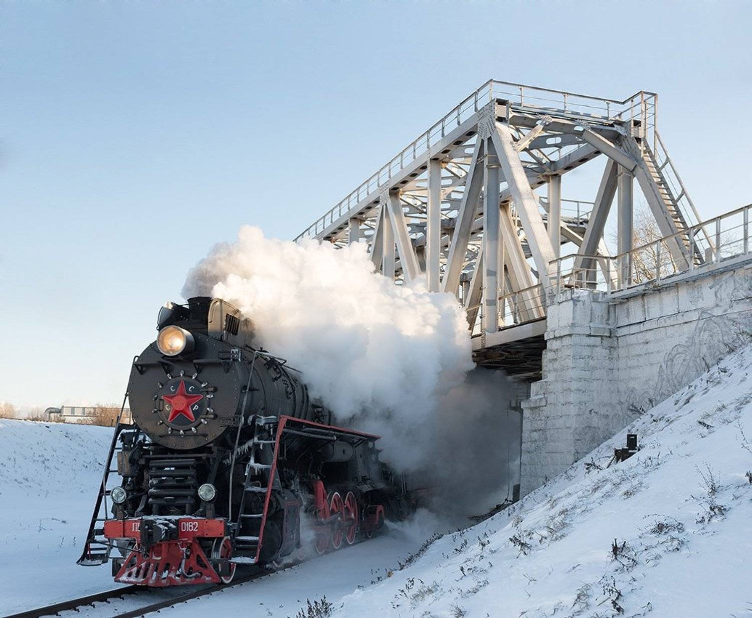 Лебедянка, Москва, Мост, Паровоз, Поезд, Рельсы, Ретропоезд, Ржд, Михаил Глаголев