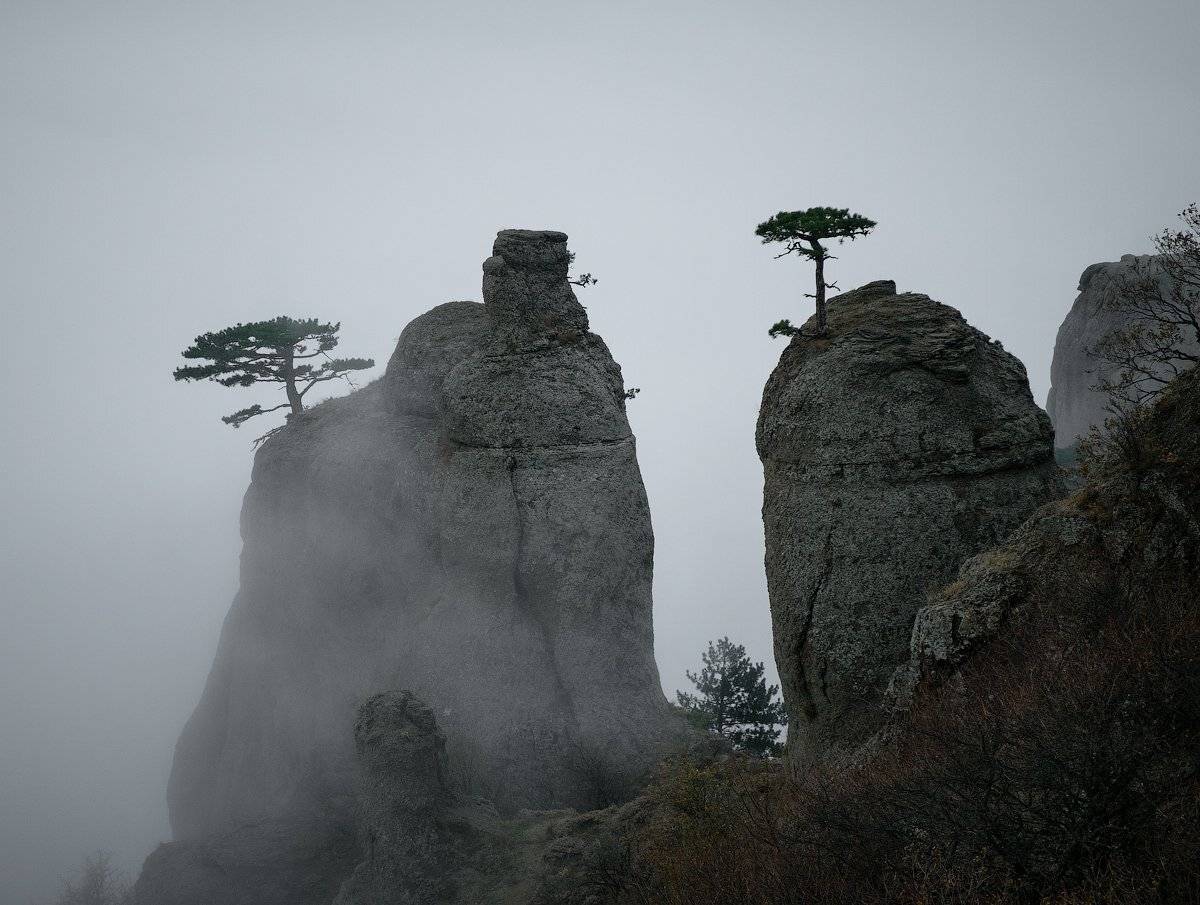 Демерджи, Крым, Облака, Октябрь 2014, Олег Логунов, Туман, Олег Логунов