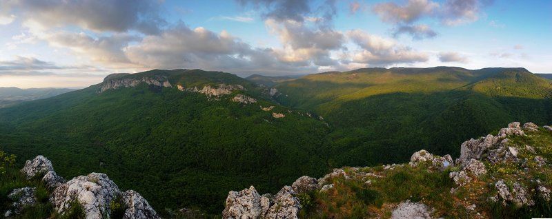 Большой, Весна, Каньон, Крым, Панорама, Пейзаж Большой каньон фото превью