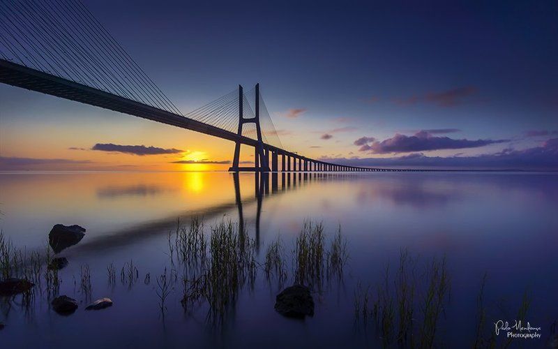 Sunrise bridge фото превью