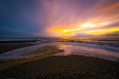 Зимнее море Адлера