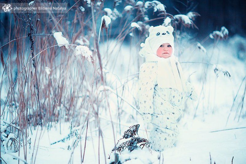 Блицена Наталья, детский фотогаф, Зимний лес. фото превью
