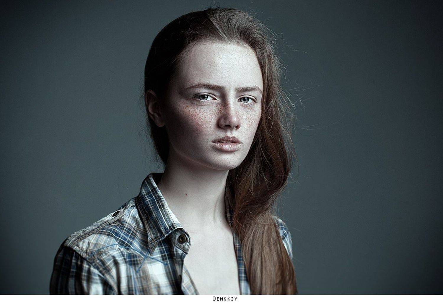 модель, портрет, девушка, взгляд, Руслан