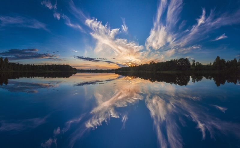 На закате фото превью