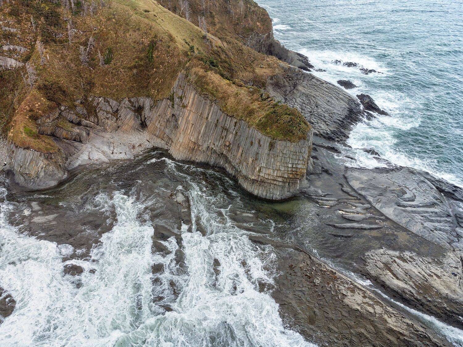 Россия, Курилы, Кунашир,Столбчатый, пейзаж, Лариса Николаевна Дука