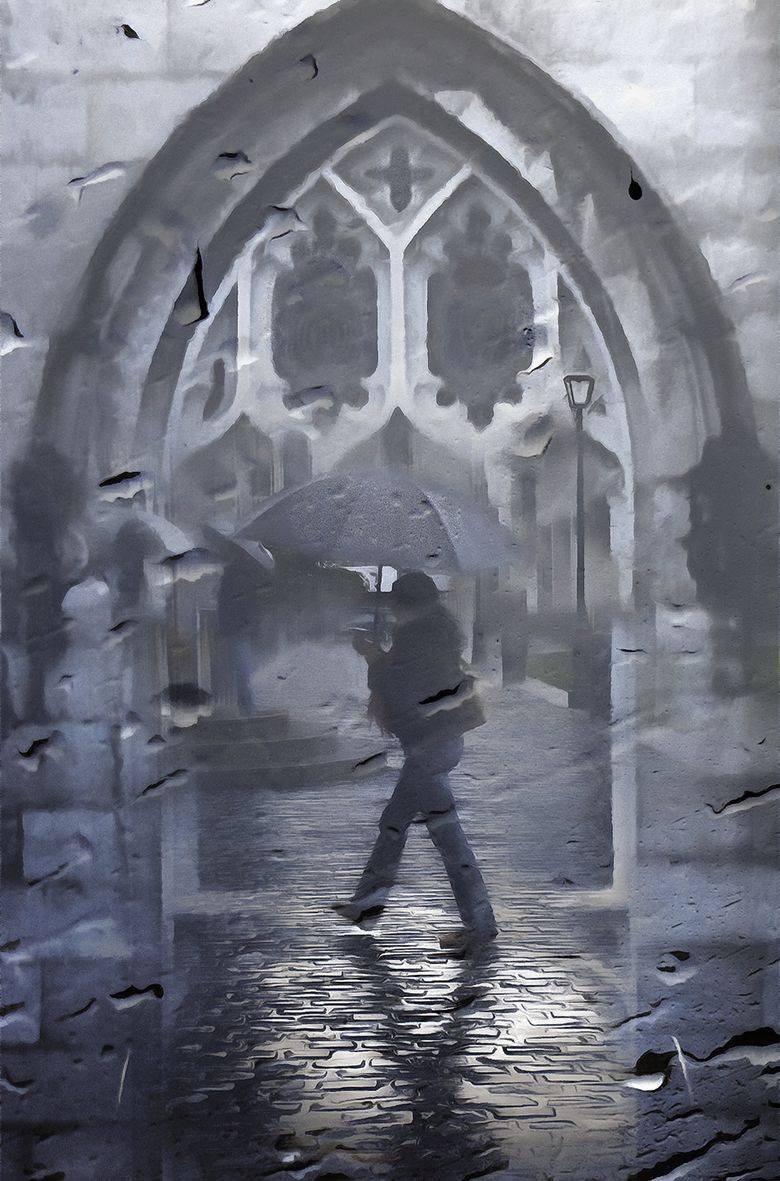 Дождливый день. Автор: T. Bondarenko , T. Bondarenko