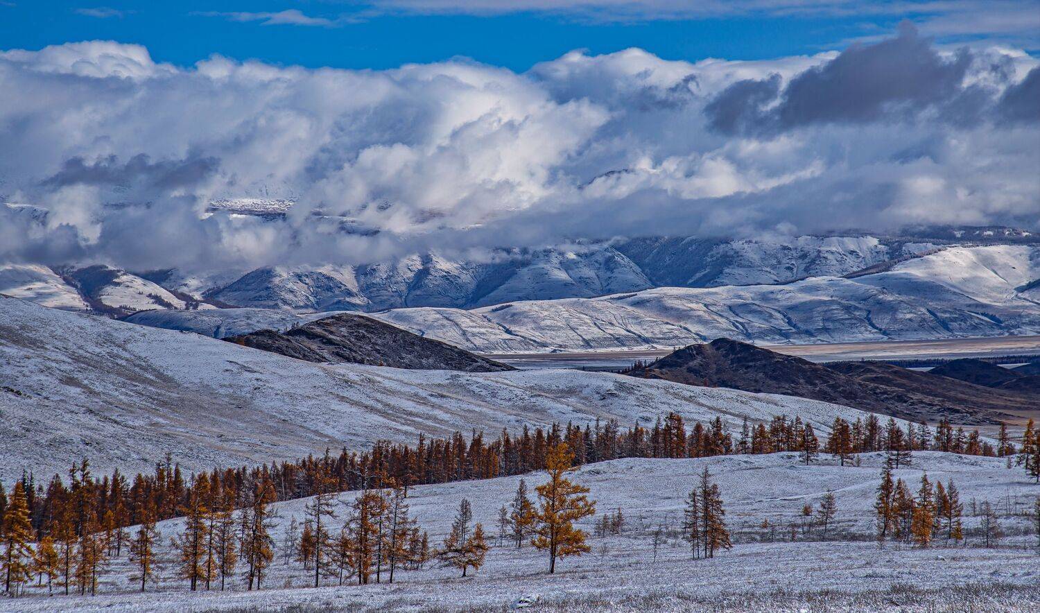 алтай. осень. горы., Евгений Дроботенко