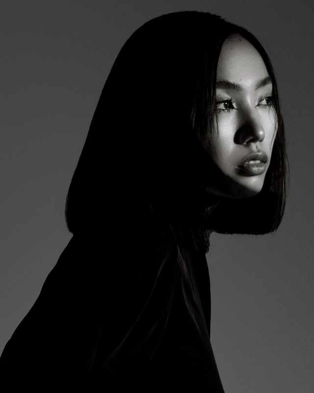 portrait, black and white, портрет  фото превью