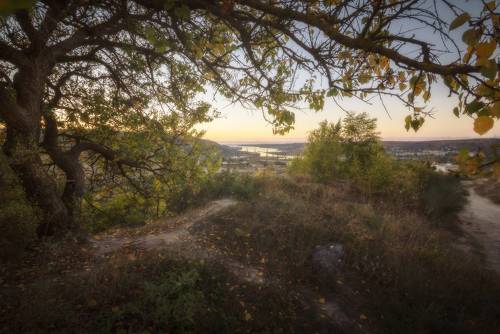 С видом на бухту.