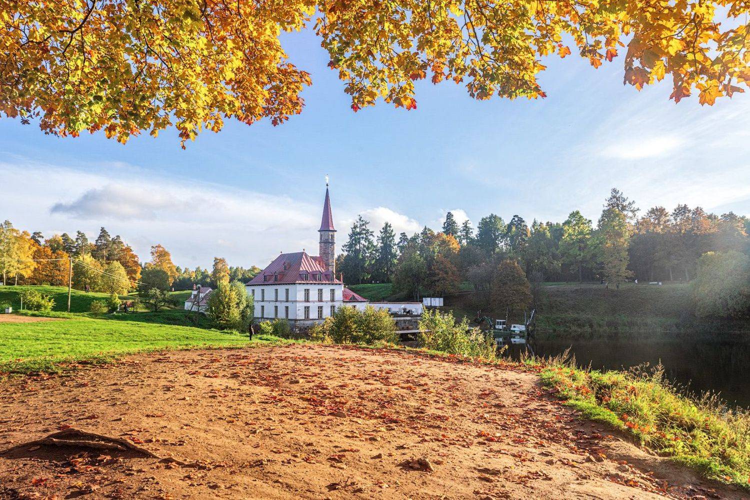 Гатчина, осень, Олег Иванов