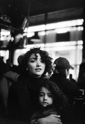 Sepideh and her Daughter