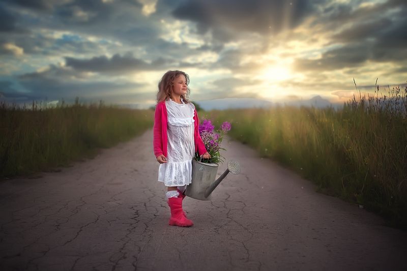 На закате фото превью