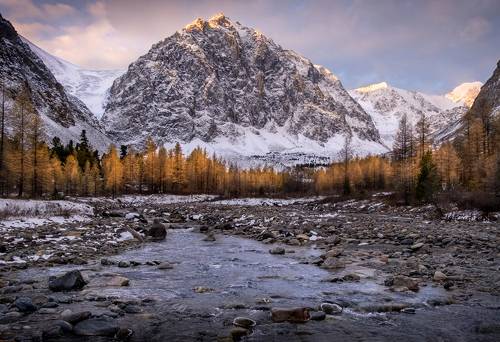 Утро в Актру