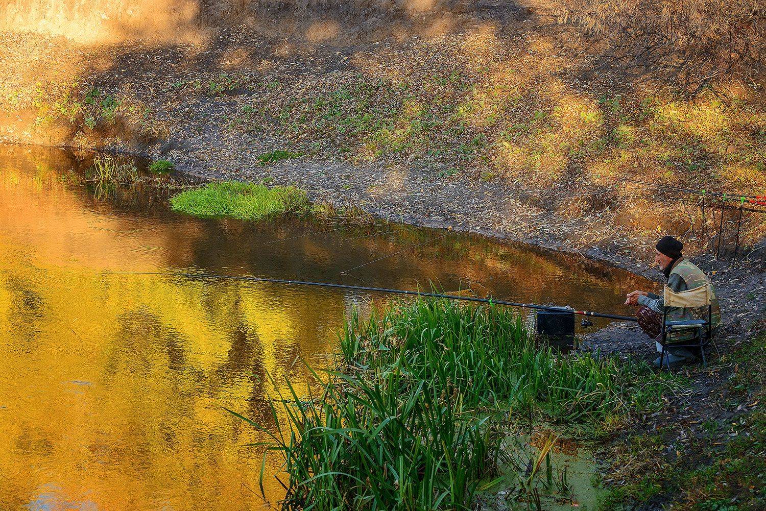 Осень октябрь Свияга , Владислав Никишин
