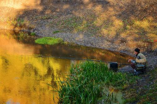 Вечерний клёв...
