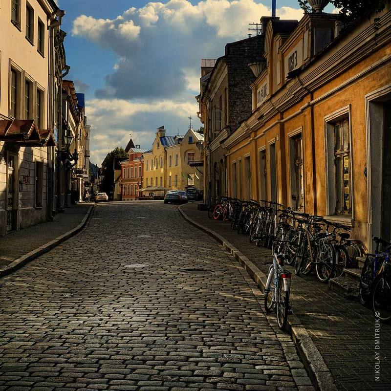 гогод лица велосипедов. магия Таллинн. фото превью