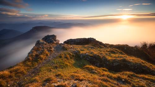 Morning on the mountain