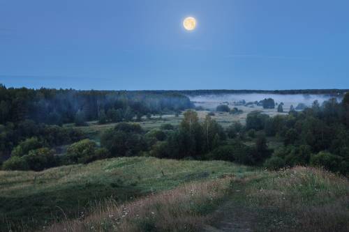 Белые ночи в деревне
