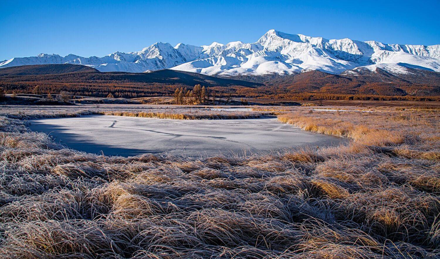 алтай. осень. горы., Евгений Дроботенко