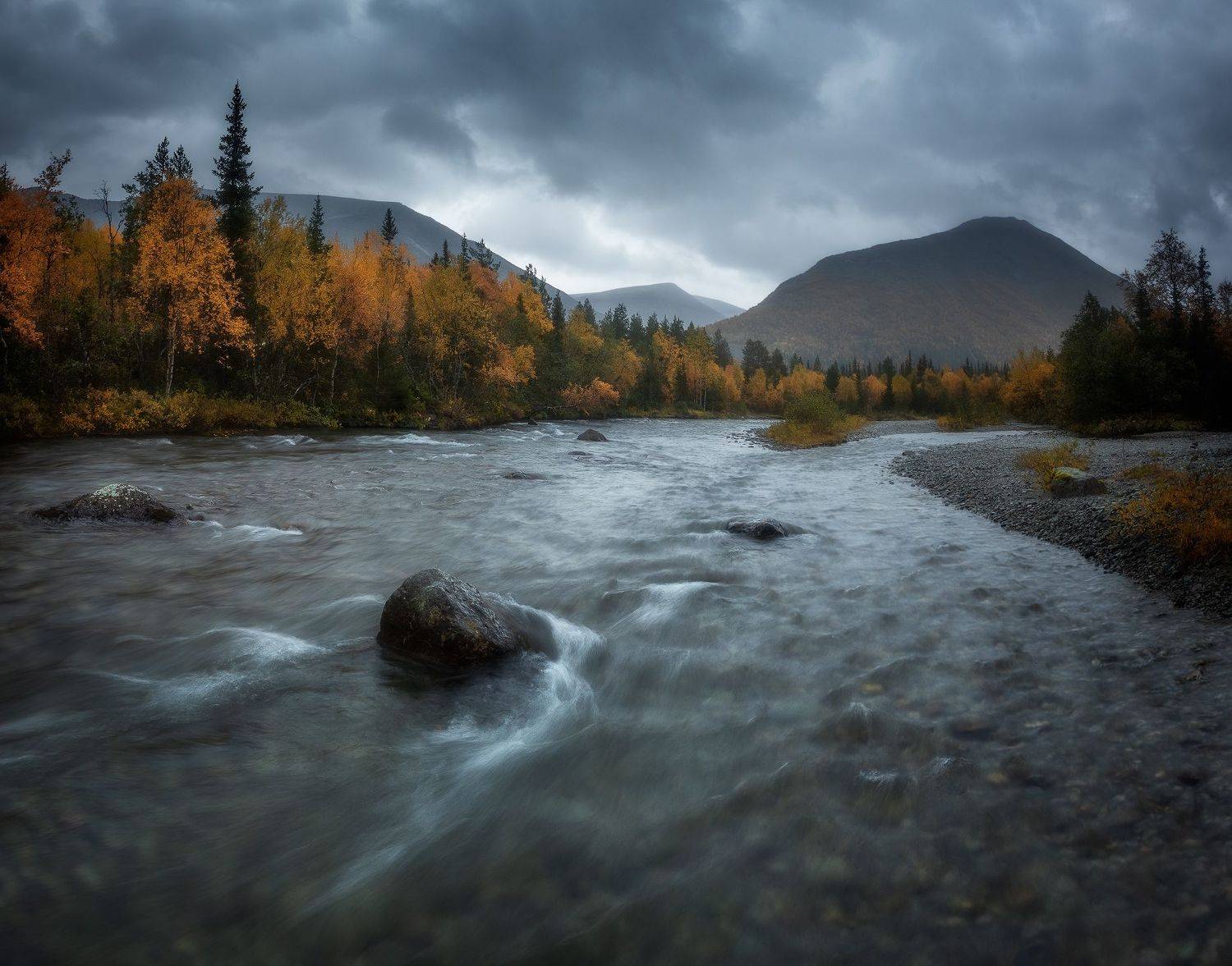 хибины, осень, кунийок, Марголин Алексей