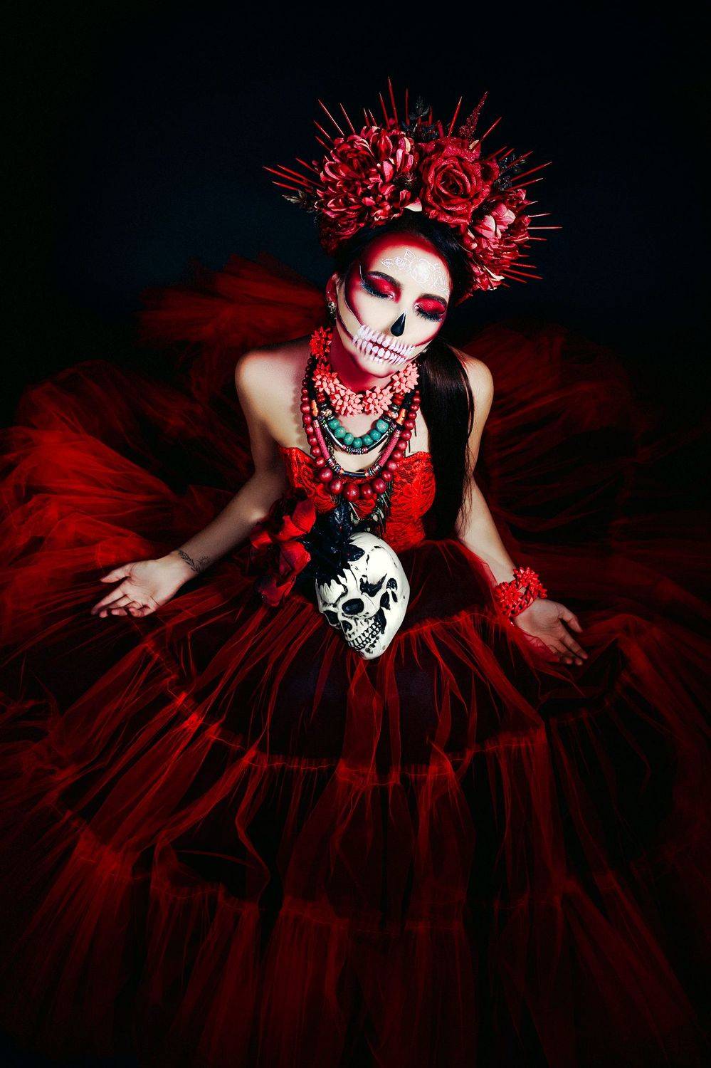 woman, portrait, conceptual, studio, bodyart, Руслан Болгов (Axe)