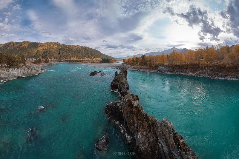 Зубы дракона на реке Катунь фото превью