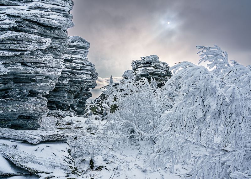 Уреньга, ноябрь, Южный Урал, Урал, Челябинская область На Уреньге фото превью