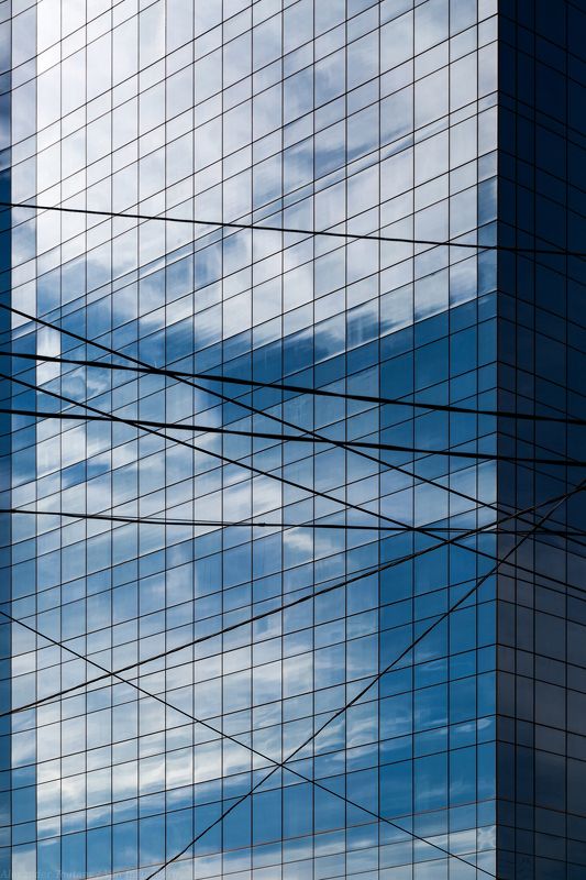 architecture, city, building,reflection,wall, sky, clouds, wire,windows, архитектура, город, провода, здание, building, отражение, облака, небо, *** фото превью